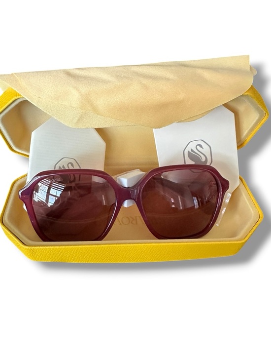 NIB Swarovski Women\'s Sunglasses SK0390-5674Y RED PINK main image 8